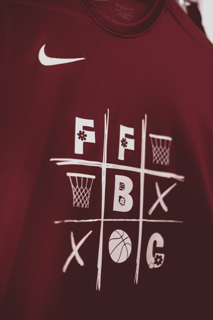 T-Shirt Nike Bordeaux Adulte "Morpion" – Image 2